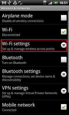 Android screenshot