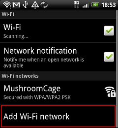 Android screenshot