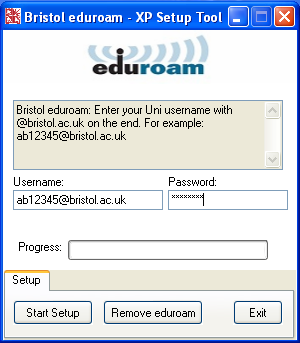 XP wizard screenshot