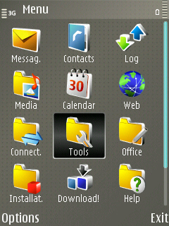Symbian screenshot