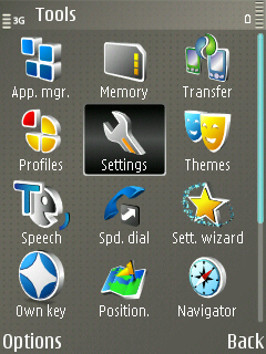 Symbian screenshot