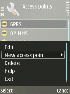 Symbian screenshot