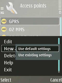 Symbian screenshot