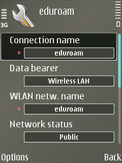 Symbian screenshot