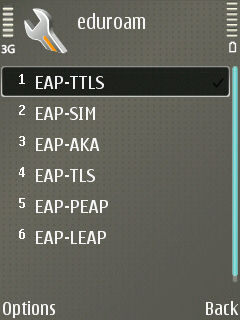 Symbian screenshot