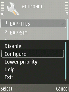 Symbian screenshot