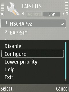 Symbian screenshot