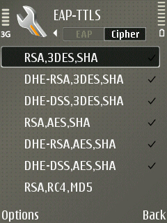 Symbian screenshot