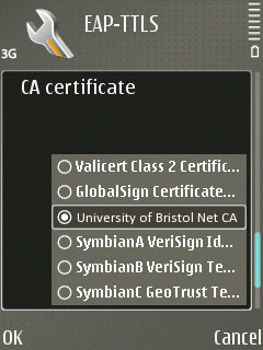 Symbian screenshot